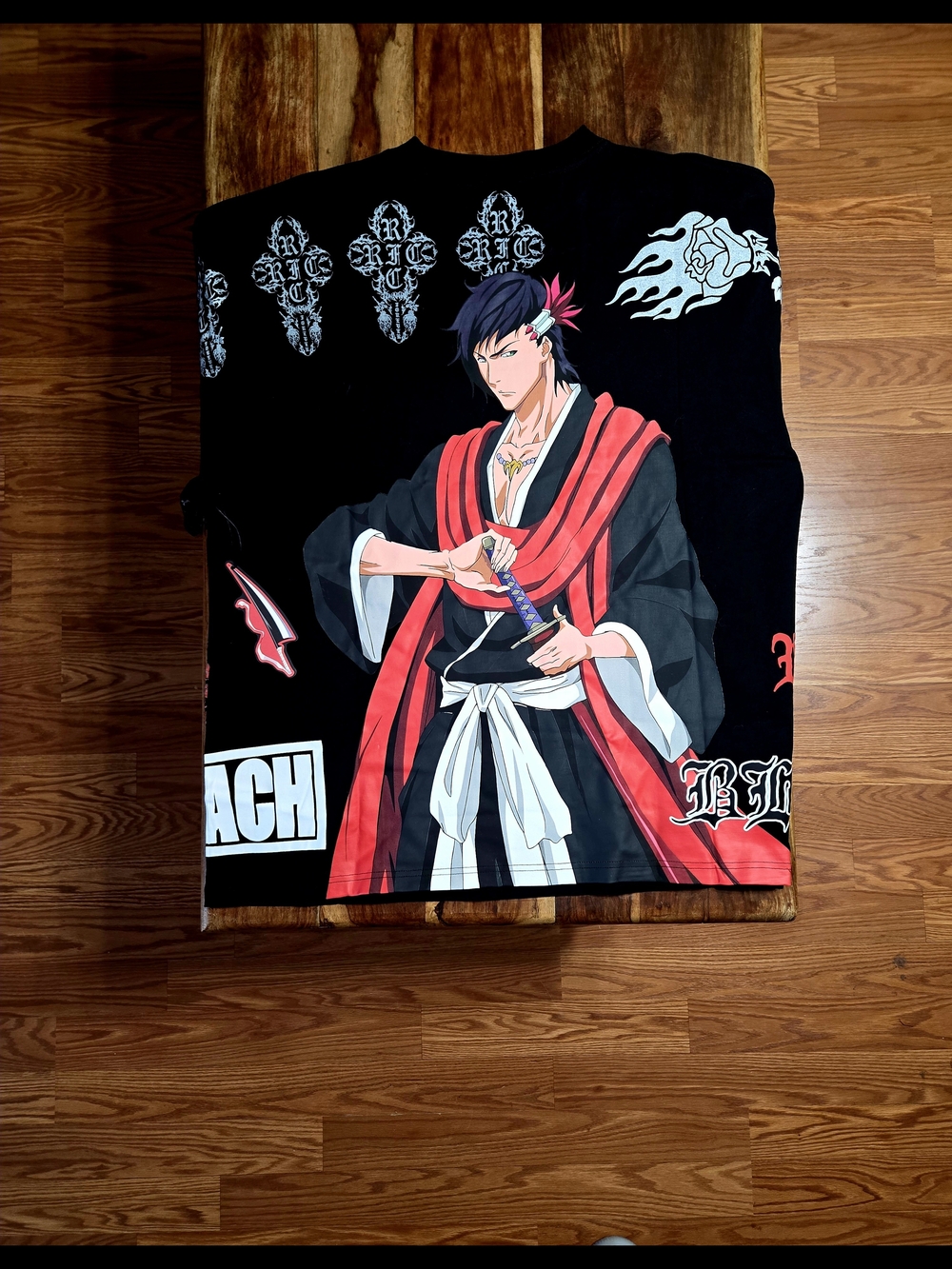 Civil Regime/BLEACH Collab Men's Black Graphic Tee